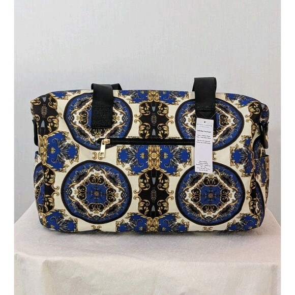 NEW Alice + Olivia By Stacey Bendet Duffel Bag Sport Weekender Romance Pattern - Picture 3 of 16